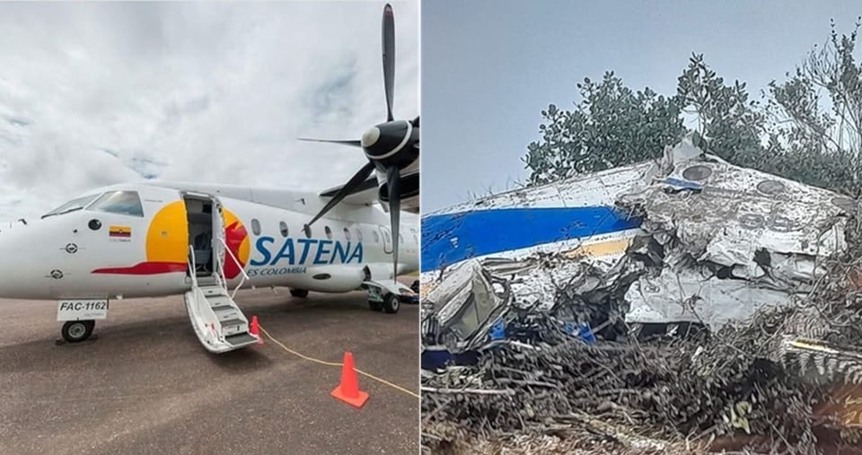 Tragedia aérea en Colombia: Avión con 15 personas se estrella sin dejar sobrevivientes