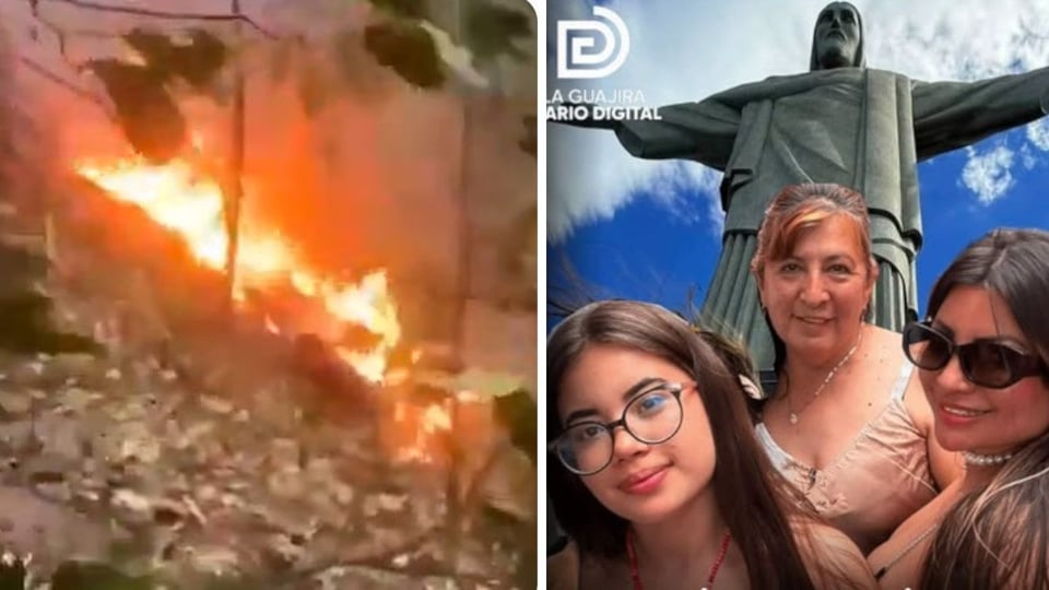 Tragedia en Río: Abuela, madre e hija mueren en accidente de helicóptero