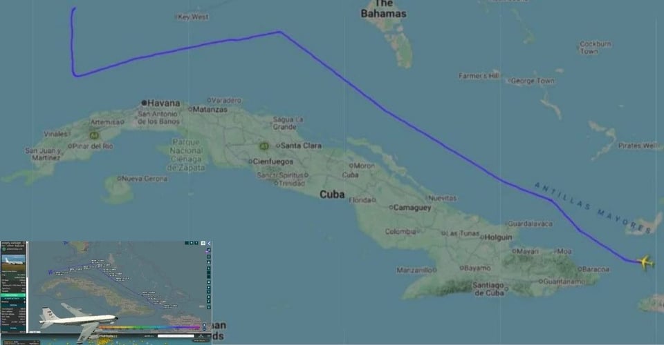 ¡Ojito Volador! El Avión Yanqui Que Anda de Bochinche Cerca de Cuba