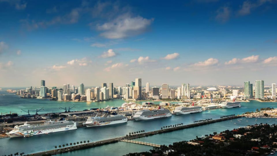Miami planea tren directo entre aeropuerto y puerto de cruceros