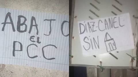 ¡Ciego de Ávila amaneció empapelá de bochinche contra el gobierno!