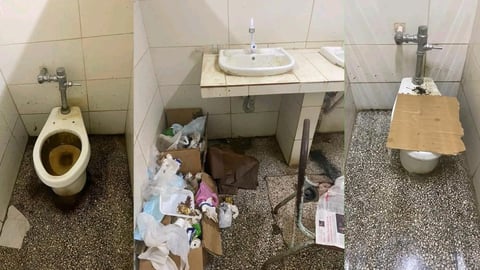 Hospital de Santa Clara: Baño en Sala de Ortopedia Muestra Deterioro y Falta de Higiene