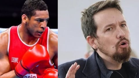 Boxeador cubano-español Emmanuel Reyes Pla critica a Pablo Iglesias por su viaje a Cuba