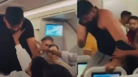 Pasajeros se enfrentan en pleno vuelo; la pelea desata pánico