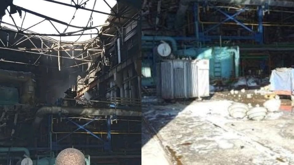 Incendio Controlado en Termoeléctrica de Cuba Deja Bloque Generador Fuera de Servicio