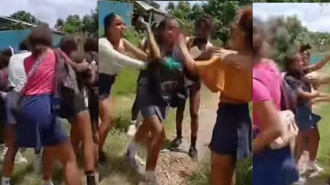 Adolescent Confrontation Erupts Outside Boyeros School