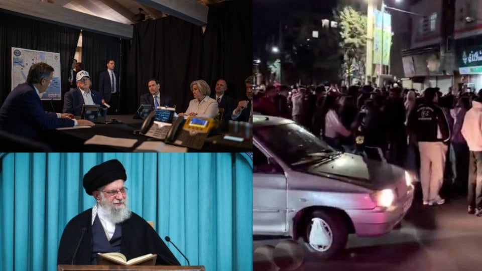 Iranios celebran tras rumores de la caída de Ali Jamenei