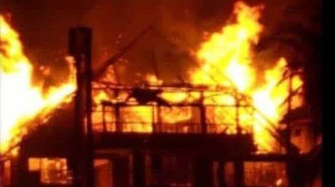 Incendio Devasta el Mirador de Guisa en Granma