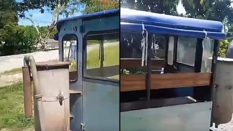 Moto con Carbón en Cuba: Ingenio ante la Crisis Energética