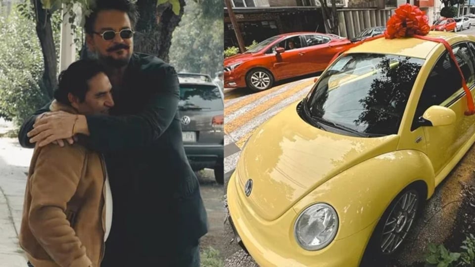Ricardo Arjona le regala un taxi a la inspiración de su éxito "Historia de Taxi"