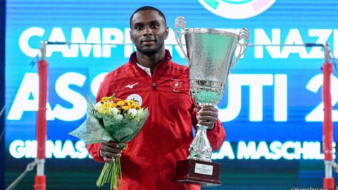 Manrique Larduet: De Cuba a Campeón en Italia, la Gimnasia Continúa su Brillo