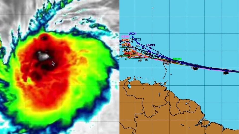 ¿Qué pasa en el Caribe? Un ciclón en camino que tiene a todos con el alma en un hilo