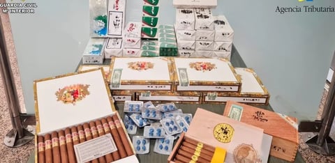 Incautan medicamentos y tabaco de origen cubano en aeropuerto español