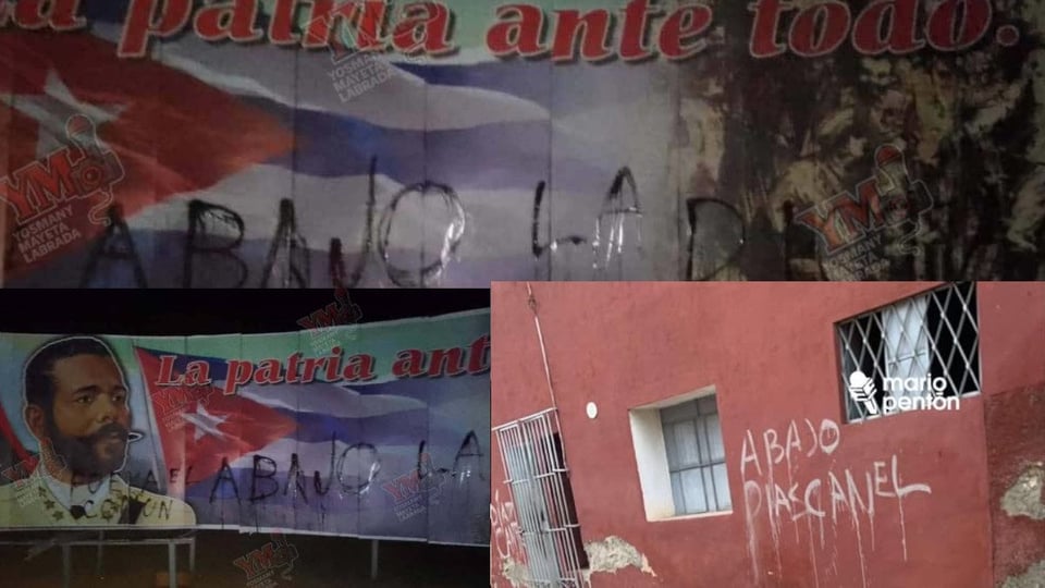 ¡Tremenda Gritería en Cuba! Carteles contra la dictadura aparecen por todos lados, ¿y ahora qué?
