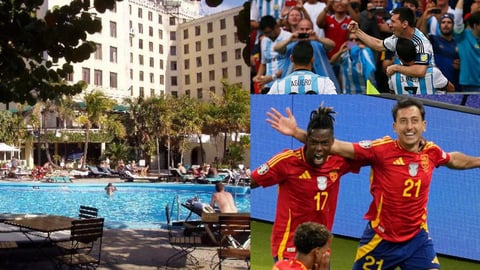 Hotel Nacional de Cuba: Un lujo de 19.000 pesos para ver el Mundial en piscina