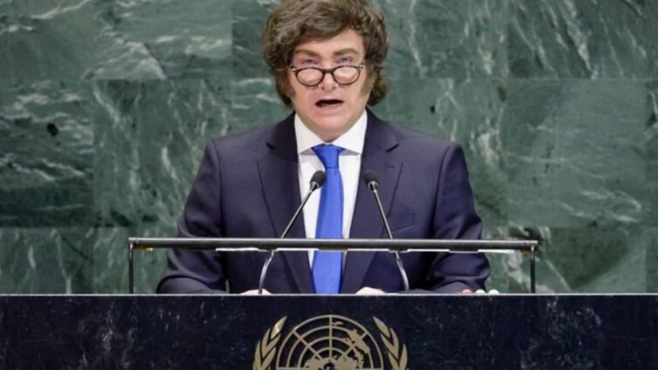 ¿La ONU? ¡Para alimentar parásitos!, grita Milei en Nueva York