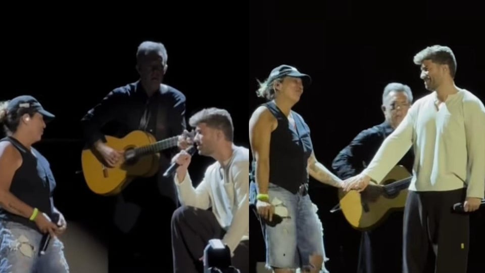 ¡Sorpresón en Arrecife! Rosana y Pablo Alborán se unen en un dueto que encendió el escenario
