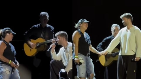 Pablo Alborán y Rosana Sorprenden Juntos en Concierto de Arrecife