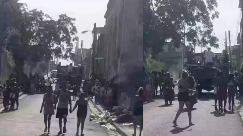 Critican conga en camión de las FAR en Cuba ante falta de servicios básicos