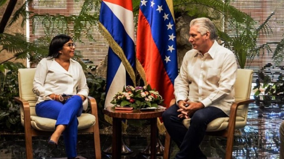 Díaz-Canel Presiona a Delcy Rodríguez por la Alianza Cuba-Venezuela