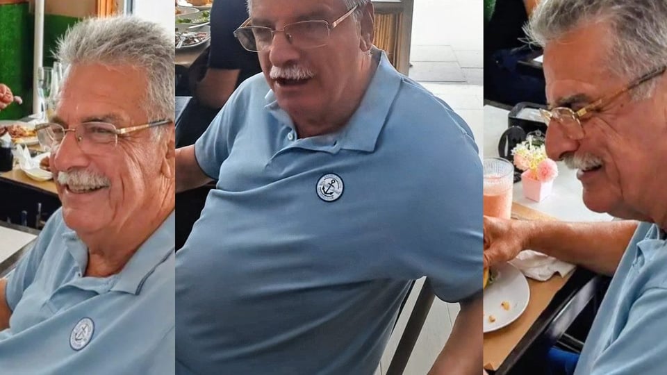 ¡José Rubiera, el Hombre del Tiempo, se deja ver en España!