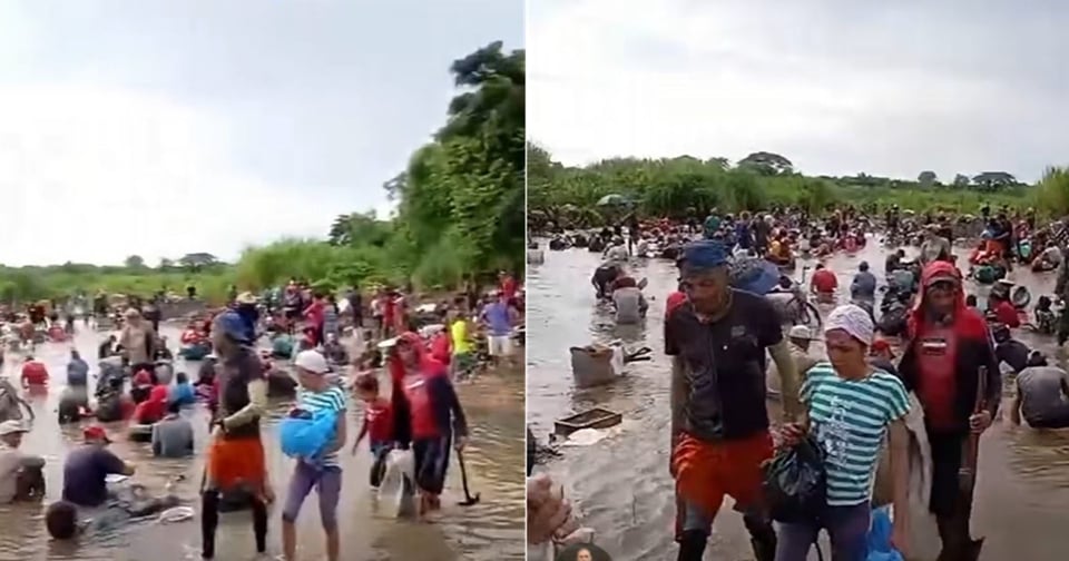 ¿Se le pegó el oro a Granma? ¡El río Buey se llenó de buscadores!