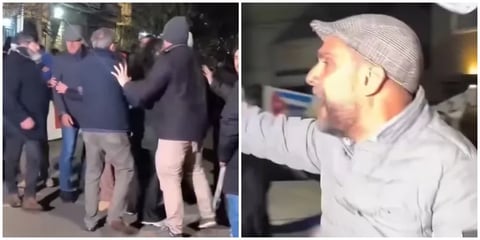 Tensión en Montevideo: Cubanos protestan frente a embajada por presos políticos