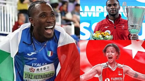 Tres Atletas Cubanos Triunfan en Europa con Italia y Turquía