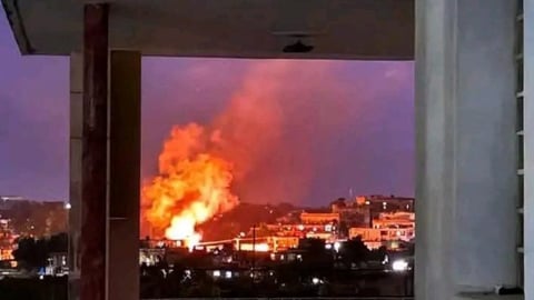 ¿Qué fue esa llamarada en La Habana? ¡Arde San Mariano!