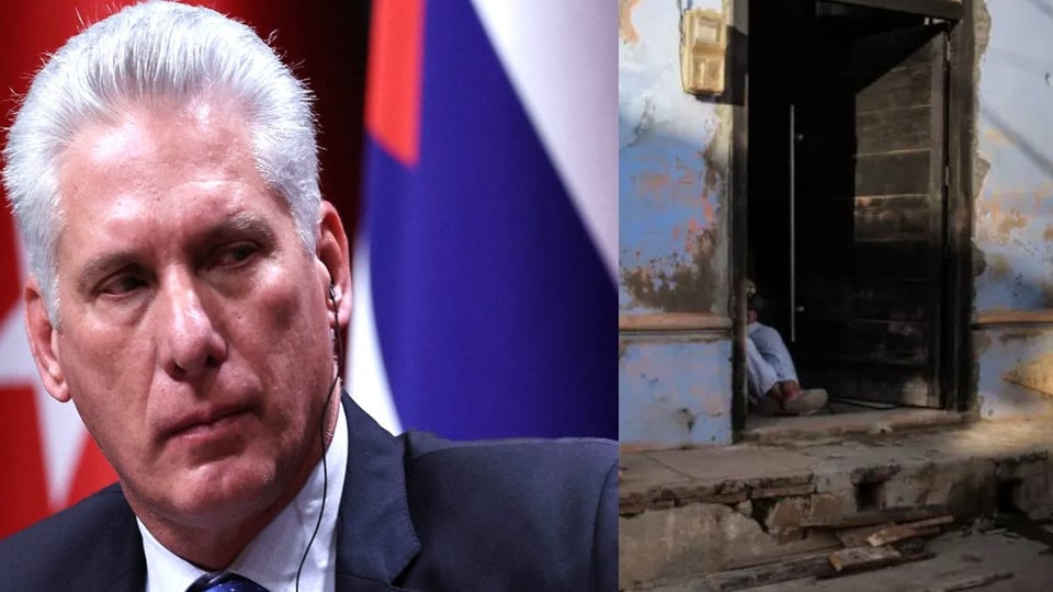 Jubilada cubana estalla contra Díaz-Canel por apagones y crisis
