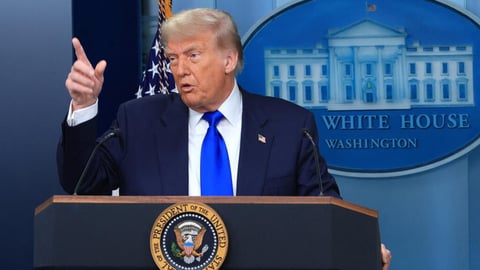 Trump dice que Irán busca negociar tras ofensiva militar