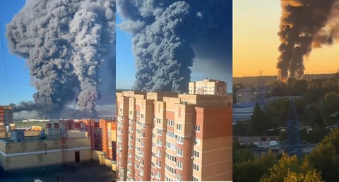 Ucrania golpea depósitos de petróleo y logística cerca de Moscú