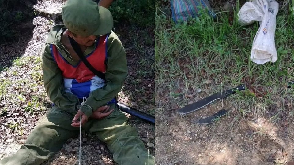 Vecino con problemas psiquiátricos aterroriza a familia con machete en Granma