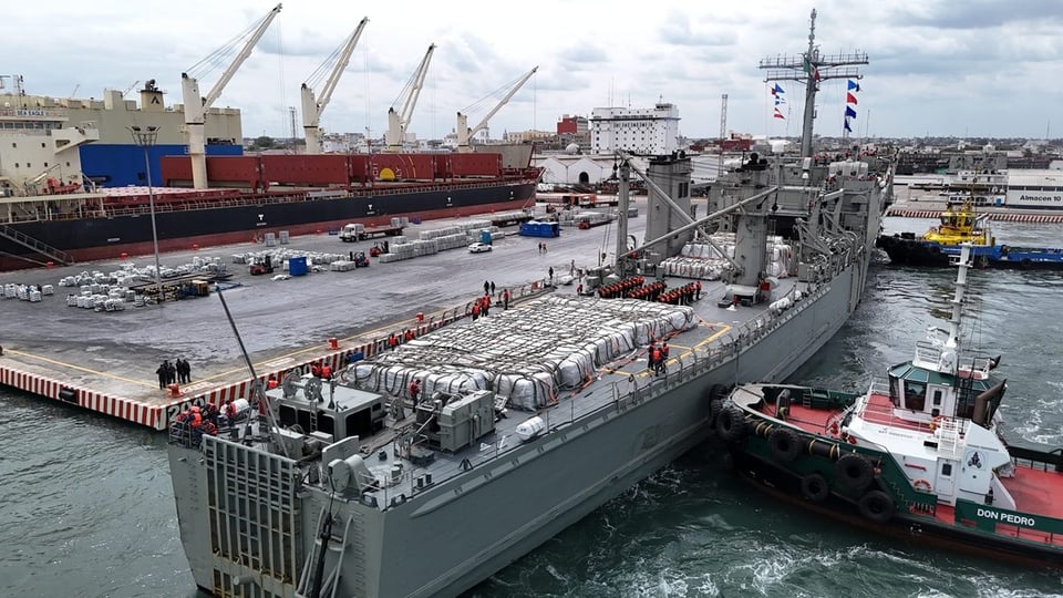 México envía ayuda masiva a Cuba con comida y productos básicos