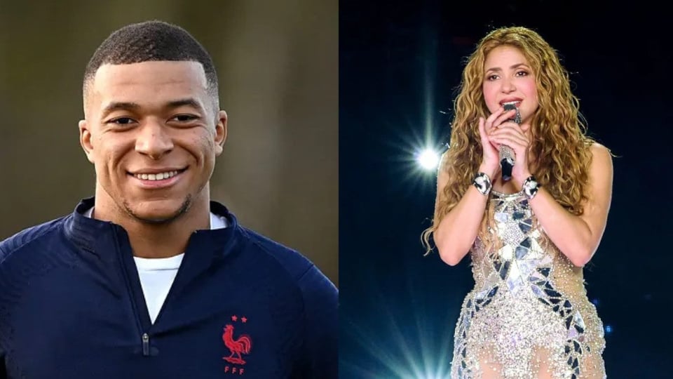 ¿Mbappé y Shakira? La cantante le lanza un piropo al delantero francés