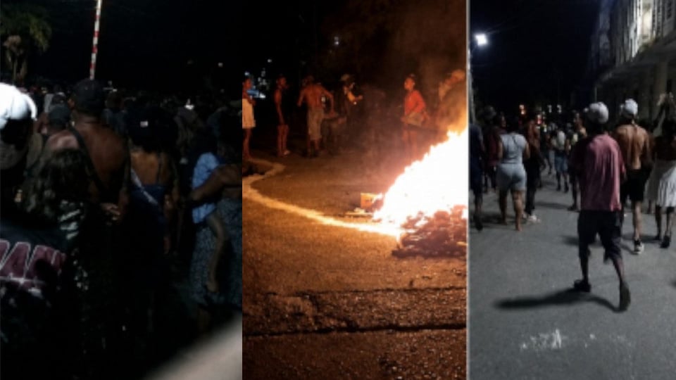 ¡Cacerolazo en Centro Habana! Vecinos gritan: ¡Libertad, no corriente!