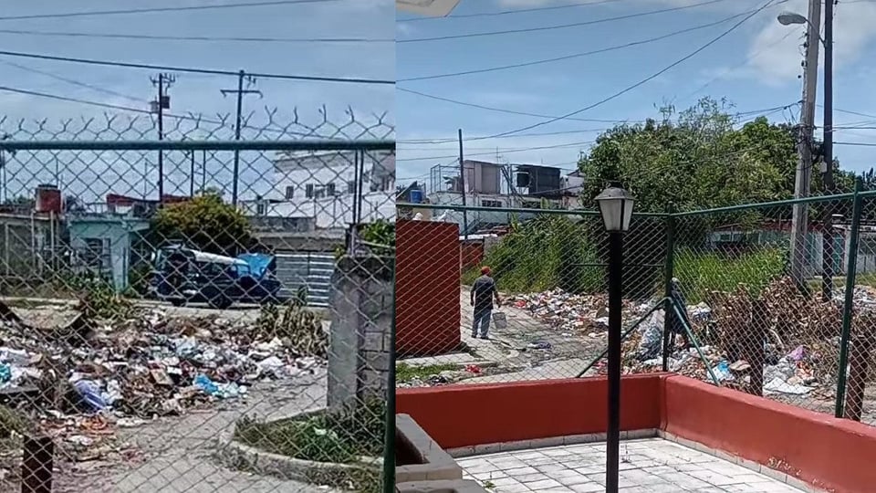 ¡Adiós, Basura! Cubana Llora Desamparo por Montañas de Desechos Frente a Su Casa
