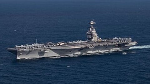 ¡Bochinche Naval en el Caribe! Los americanos con su portaaviones buscando barcos 'fantasmas'.