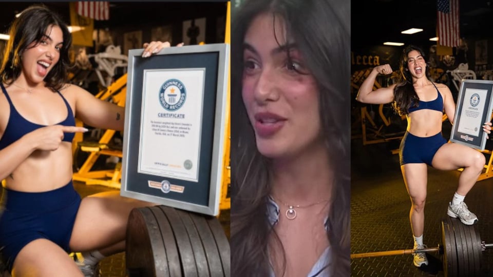 ¿¡290 KILOS EN EL TRASERO!? Cubana se Carga un Récord Mundial y Deja a Todos Locos
