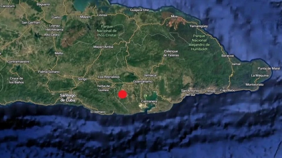 ¡Sacudida en el Oriente! Sismo de magnitud 3.3 hace temblar Guantánamo y Santiago