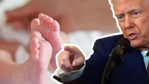 ¡Donald Trump suelta mil pesos por cada nene que nazca en la Yuma!