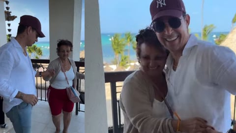 Leoni Torres se reúne con su madre en un emotivo reencuentro en Punta Cana