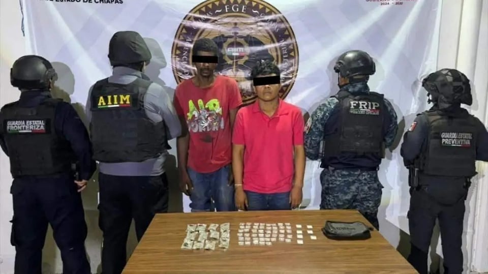 ¡Bochinche en Tapachula! Arrestan a cubano con tremenda 