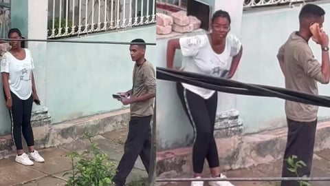 Periodista Cubana Camila Acosta Bajo Sitio para Impedir Cobertura de Juicio