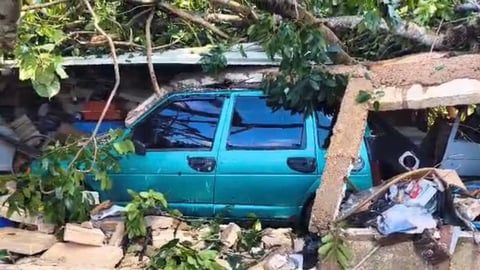 ¿Y Notre Dame Quién la Derriba? Rayo a la Cruz de Iglesia y Tres Derrumbes En Cárdenas