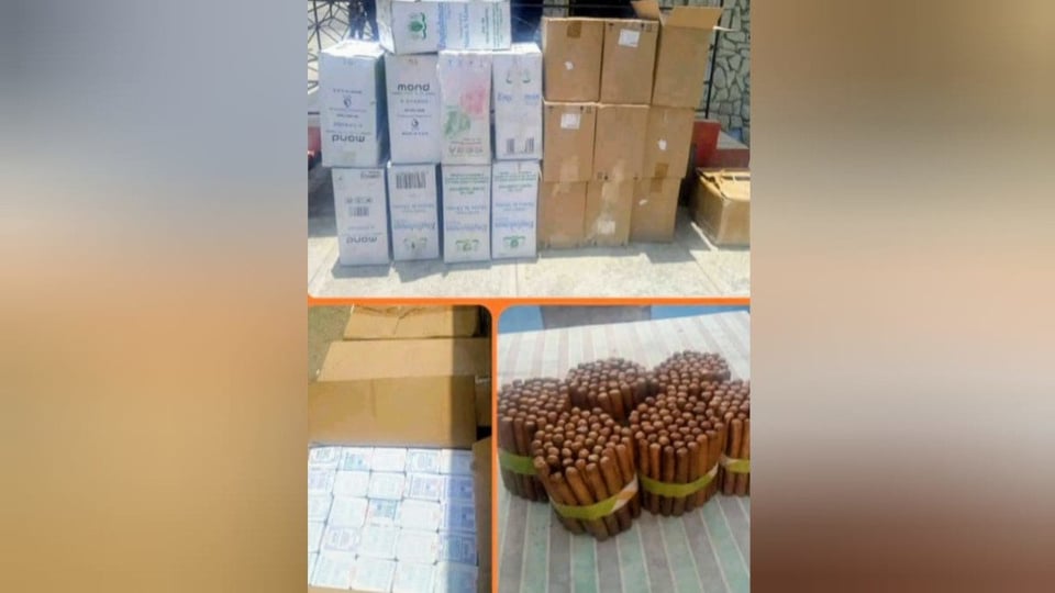 ¿Qué FUMaron estos? Pillan tremendo lote de tabacos y cigarros "Populares" en Santiago