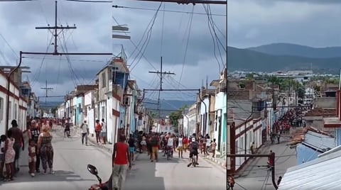 Protestas en Santiago de Cuba por apagones: Tensión en el centro de la ciudad