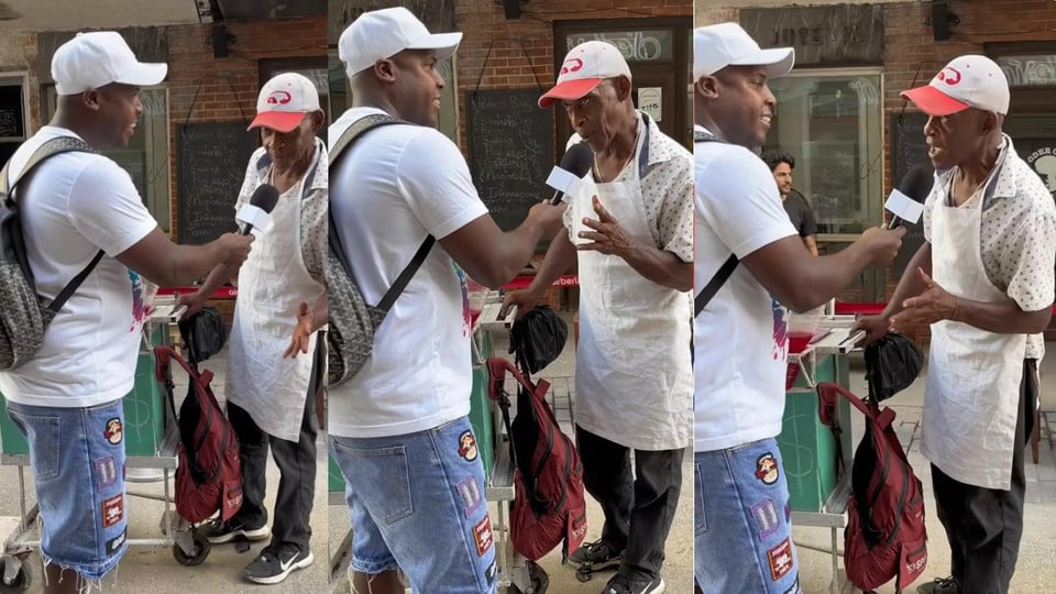 Vendedor ambulante en La Habana conquista redes con su voz