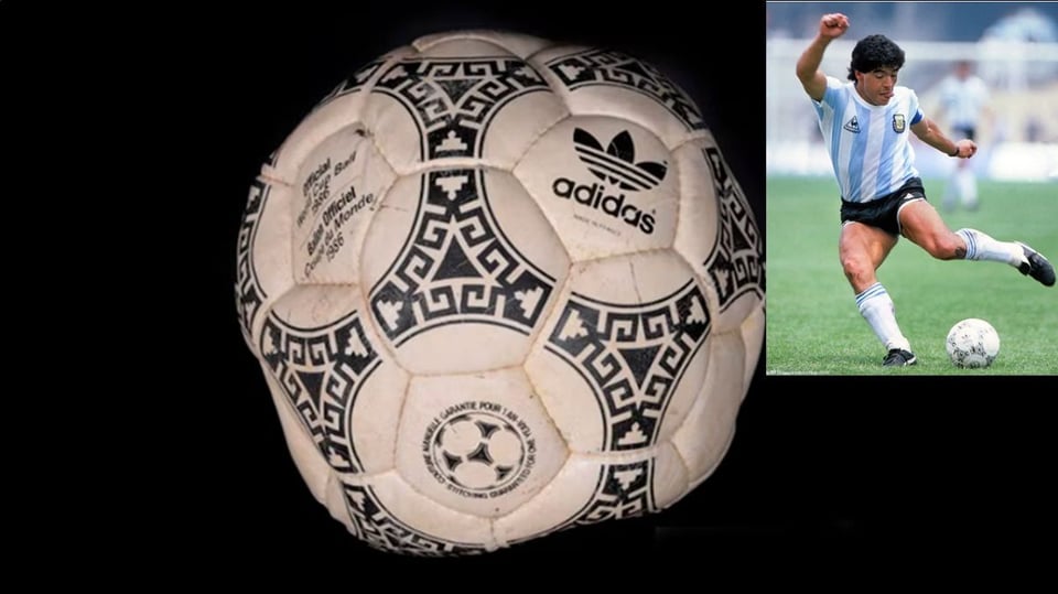 ¿El Balón del Siglo? Subastan la pelota de los goles de Maradona con precio de infarto
