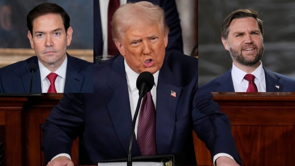 Trump pone el freno: ni JD Vance ni Marco Rubio tienen el visto bueno para 2028